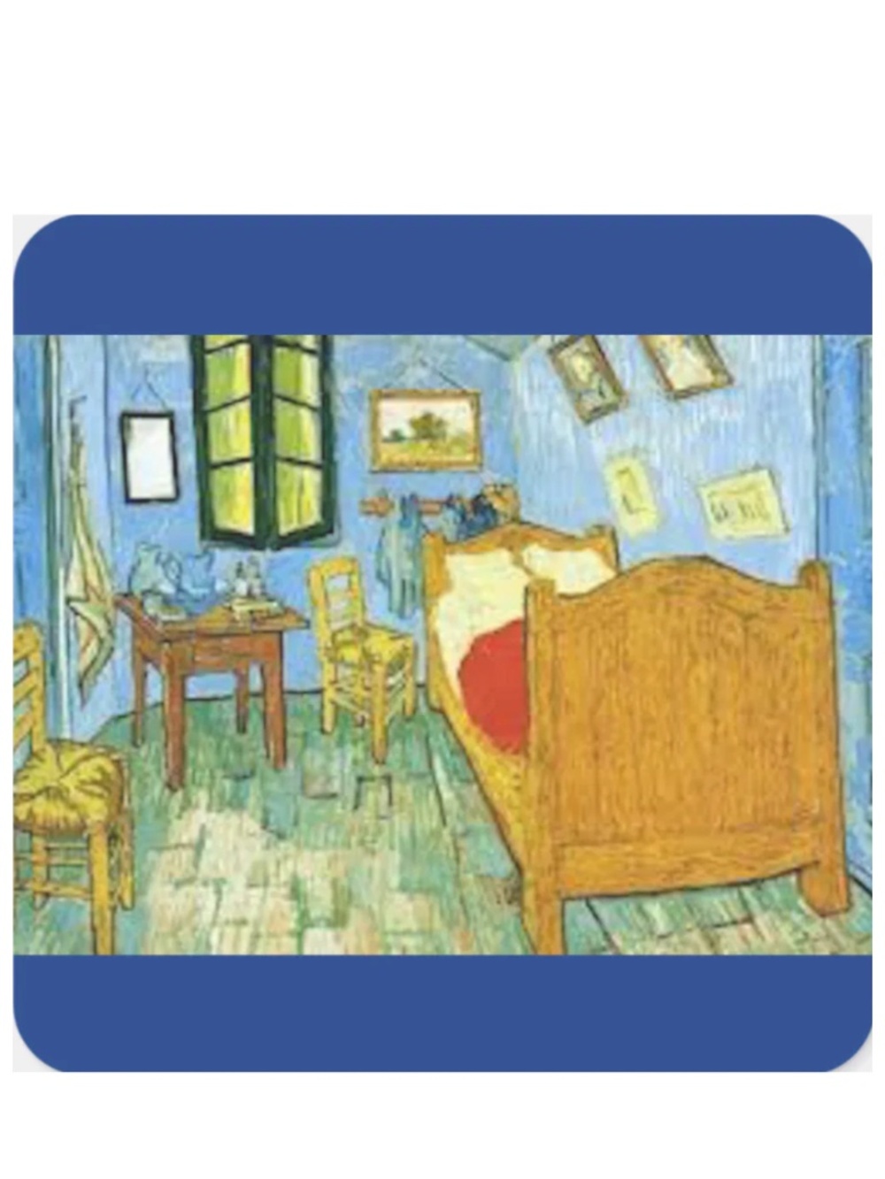 Bedroom at Arles by Van Gogh - Art Magnet